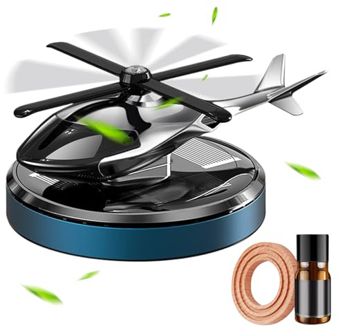 Solar Air Air | Helikopterform mit Aromeatherapie Car | Duft-Diffusor für Auto, Schlafzimmer