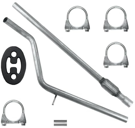 POLMOstrow Auspuff für Ford Ka 2 II RU8 2008-2012 | Abgasrohr, Motoren: 1.2 | Fließheck