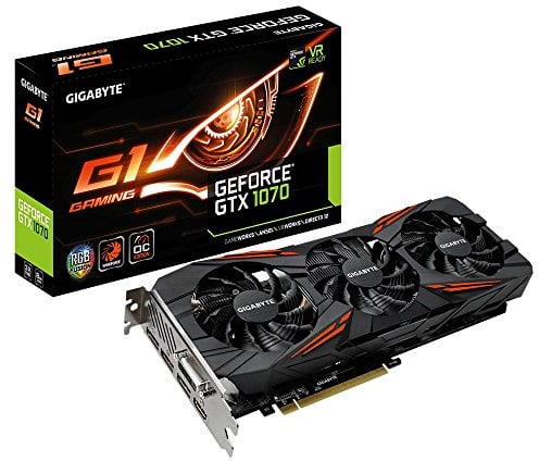 Gigabyte Carte Graphique GeForce GTX 1070 G1 Gaming