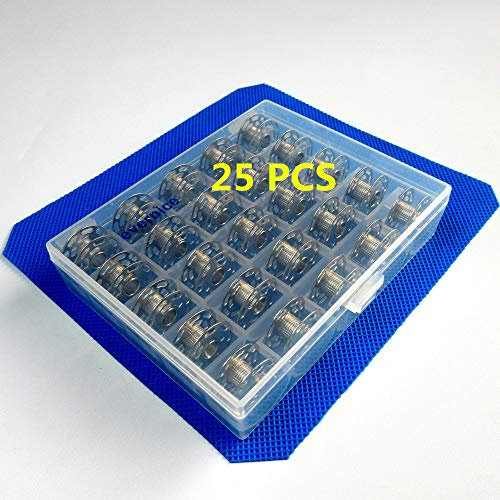 25 Spulen W/Box für Bernina 1630,180,185,190,200,435,450,640#0060265000