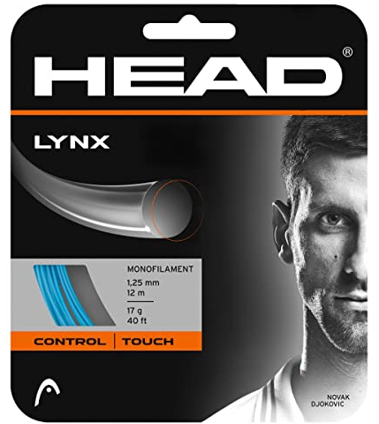 HEAD Lynx Set, Corda da Tennis Unisex-Adulti, Blu, 18