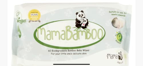 Mama Bamboo 100% Compostable Bamboo Baby Wipes - Single packs