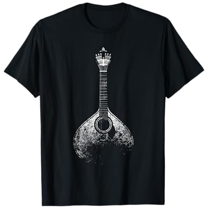 Portugiesische Gitarre-Fado-Musik-Portugal T-Shirt