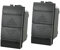 2 Pezzi Pulsante Interbloccato Doppio Saliscendi, Compatibile Con Bticino Living Light (Nero)