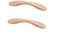 2 Stück Eiche Möbelgriff Holz Massiv Moderner Knöpfe Türgriff Bogengriffe Kommoden Griff Modern Schubladengriff Schlafzimmerschrankgriffe für Schlafzimmer Kleiderschrank(Hole distance: 64mm)