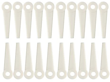 FourShow 30Pcs Plastic Blades for STIHL Grass Trimmer Polycut 5-3,6-3,7-3,10-3,20-3,40-3,41-3