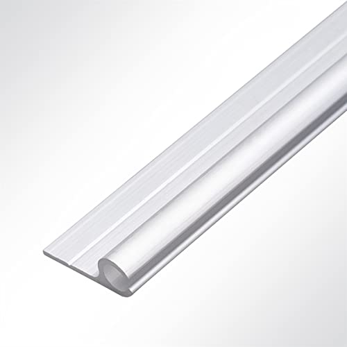LYSEL® Kederschiene Kederleiste Kederprofil pressblank 3m für Keder 5,5mm