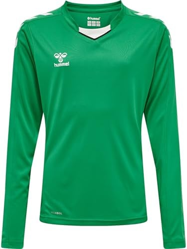 hummel hmlCORE XK Poly Jersey L/S Kids, Jelly Bean, 128