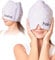 MyHalos® Migraine Relief Cap - Wearable Ice Pack Cold Wrap Hat -Reusable Cold Therapy Headache Cap & Migraine Cap, for Tension Headache Relief & Sinus Pressure - Form-Fitting Head Compress (Violet)