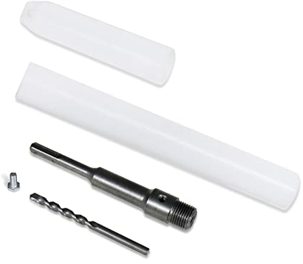 CCLIFE 160 mm Adaptador SDS PLUS para Sierra Corona Perforadora Hormigón + Broca 7 x 110 mm