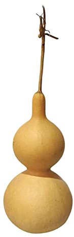 MagiDeal Lucky Money Kürbis Getrocknete Kürbis Wasserflasche Kalebasse Kürbis Flachmann Form Traditionelle natürliche Kürbis Figur für Weinschrank, 13-15cm