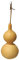 MagiDeal Lucky Money Kürbis Getrocknete Kürbis Wasserflasche Kalebasse Kürbis Flachmann Form Traditionelle natürliche Kürbis Figur für Weinschrank, 13-15cm