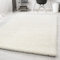 Carpetsale24 Teppich Wohnzimmer Shaggy Flokati Einfarbig Design 120 x 170 cm Creme - Hochflor Teppich Schlafzimmer Pflegeleicht Super Weich - Flauschiger Teppich Langflor 50 mm Florhöhe Rechteckig
