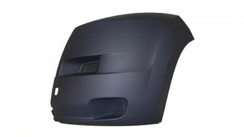 TVP Trade Vehicle Parts.co.uk Compatible With Front Bumper End Corner Black Textured N/S Left Side Ducato 2006-2014