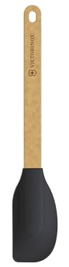 Victorinox Silicon Series Spatula, Kitchen Utensil (33 cm), Light Brown, Paper Composit Handle with Silicone Head, 7.6211 | Turner