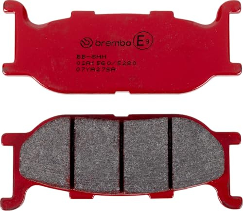 BREMBO 07YA27SA Bremsbelagsatz Bremsbeläge Vorne und Hinten Kompatibel mit YAMAHA MOTORCYCLES SCR