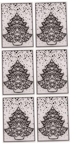 Tofficu 6 STK Prägestempel Miniatur-vogelkäfig Eierhalter Aus Porzellan Rahmen Stanzform Malvorlagen-schablonen Prägeschablonen-vorlagen Kunsthandwerk Vorlage Prägeform Geprägte Platte