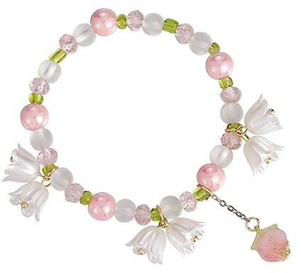 Diarypiece Convallaria Majalis Armband, All-Match-Armband, Hipster-Geschenk für Frauen und Mädchen