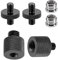 GIONAR Stativ Adapter 1/4 auf 3/8 Zoll Gewindeadapter, 3/8 auf 1/4 Zoll Kamera Adapter Stativschraube für Kamera, Mikrofonstativ und Lampenstativ