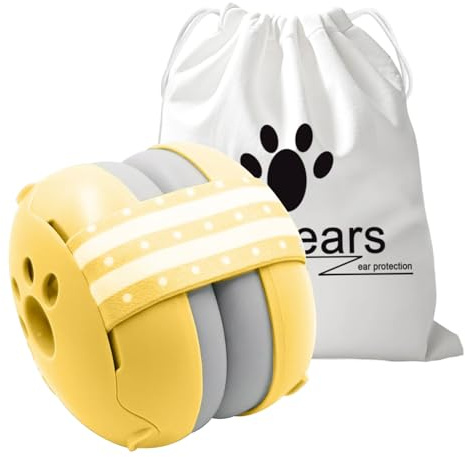 Tarleys Protectores Auditivos para Bebes y Niños de 0 a 36 meses - Reducción de Ruido de 27dB - Cascos Bebe Antirruido - Orejeras Antirruido con Bolsa de Transporte - Orejeras Ajustables.