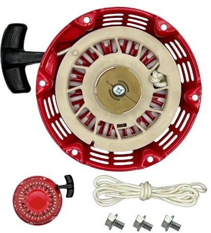 YGQ Recoil Starter Pull Start Assembly with Pull Rope Cord for Honda GX120 GX160 GX200 28400-ZH8-013ZA 28400-ZH8-013YA, Oregon 31-052
