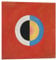 Posterlounge Der Schwan, Nr. 17 Acrylglasbild von Hilma af Klint 20 x 20 cm Rot Wandbilder Wanddeko
