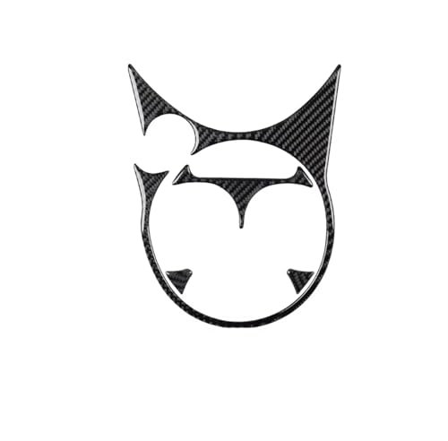 Voiture Intérieur Pour Fiat 500 2011 2012 2013 2014 2015 Autocollant Tasse D'eau D'engrenage Commande Centrale Voiture Accessoires D'intérieur Fiber Carbone Souple Intérieurs Voiture(A)