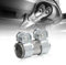 LALAGO Abrazadera de Tubo de Escape Ø50 mm, Abrazadera de Banda de Escape, Conector de Tubo de Escape, Abrazadera Universal con 2 Abrazaderas de Escape (Ø 50mm / L: 95mm)