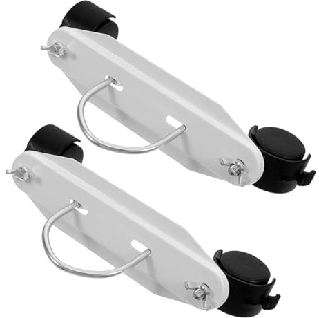 ROMISBABA Mobile Oil Radiator Caster Kit Electric Heater Bracket Roller Wheels Heavy Duty Support for Patio Heater