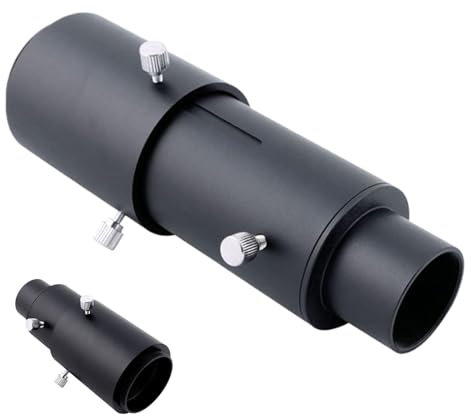 Telescope with Camera Adapter, 1.25-Inch Variable Tube, Astrophotography Accessories, M42x0.75 Thread Adapter, 1.5 Inches, SLR Detachable Telescope for Adults