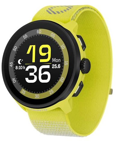 SUUNTO Run GPS Laufuhr, 1,32 AMOLED-Touchscreen, Leichtgewicht, Multisport, Aktivitätentracker, Präzises GPS, Herzfrequenz-/Schlaf-Tracking, 12 Tage Akkulaufzeit, 4GB Offline-Musikspeicher