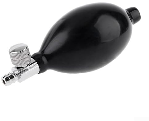 ReachMall Blood Pressure Monitors Latex Bulb, Hand Squeeze Sphygmomanometer Bulb, Replacement Manual Inflation Bulb Pump With Air Release Valve