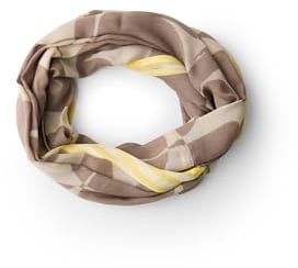 Street One Gemusterter Loop Schal light terra mocha A