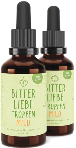 BitterLiebe - Bitter Drops without Alcohol - According to Hildegard von Bingen - The Original from Die Höhle der Löwen - High Dose Bitter Substances Drops Alcohol-free (2)