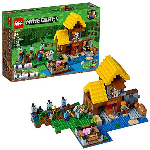 LEGO Minecraft The Farm Cottage 21144 Building Kit (549 Piece)