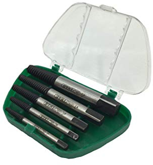 Schraubenausdreher Set – Schraubenausdrehersatz 5-teilig von STALCO – Schrauben jeglicher Art einfach und bequem ausdrehen (5-teilig)
