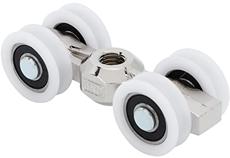 Rullo Porta Scorrevole, 4 Ruote Appendere Rulli Hardware Porta Fienile Cuscinetti Porta Dondolo Scorrevole Cuscinetti per Mobili