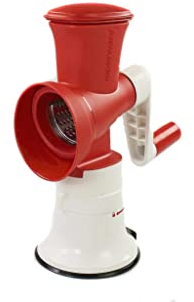 Tupperware Profi-Chef Chef Mahlwerk rot-weiß 1x feine Reibe Faschier Meister 35693