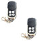 2 portachiavi con telecomando, universale, clonazione wireless, per auto, garage, cancello