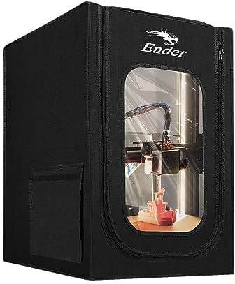 Creality Ender 3-Gehäuse,Ender 3 V2 Neo Schutzhülle 3D Drucker Compatible für Ender 3 V3 SE&KE,Ender 3 Neo,Ender 3 Pro,CP-01,Ender 3 S1/S1 Pro,SV06,Bambulab A1/A1 mini (AMS No Include)-48×60×72cm