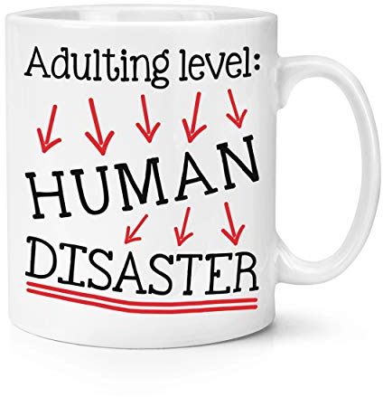 Tasse für Erwachsene, menschliche Katastrophe, 284 ml