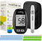 Diabetes Test Kit [2021 Upgrade] USB Data Transmission, Blood Glucose Monitor, 900 Memory, Hypo and Ketone Warning with 50 Test Strips and 50 Lancets - in mmol/L by VivaChek Ino Glucometer