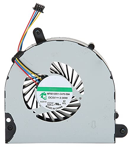 ciciglow CPU-Lüfter, PC-Lüfter Starke Wärmeableitung Langlebiger Laptop-Lüfter Ersatz für HP EliteBook/8560p/8570p/ProBook/6560B/6565B/6570B Laptops