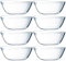Cristal D'arques Coupelle Glass Bowls - Dessert Ice Cream - Set of 8 - Diameter 14cm