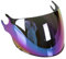 Baoblaze Visiera per Casco Lente per Parabrezza Apribile AntiGraffio Adatto Solo per Il Modello Ls2 Of562, Proteggere Gli Occhi E Il Viso Luce, Vento, Sabbia - Colorato