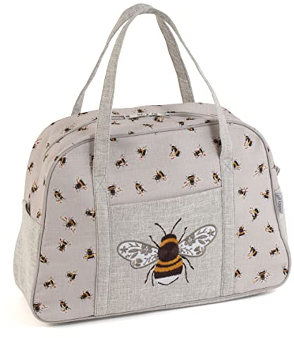 Hobby Gift Aufbewahrungstasche für Nähmaschinen Bienen, Bestickt