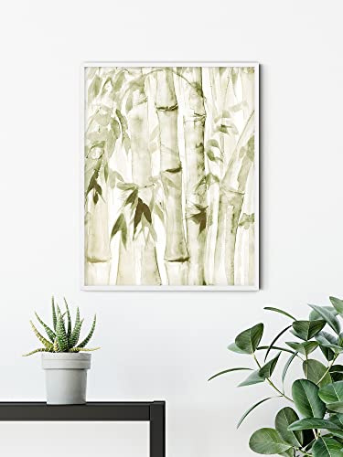 Komar Wandbild - Wild Bamboo - Größe: 50 x 70 cm - Poster, Kunstdruck, Dekoration, Wohnzimmer, Schlafzimmer (ohne Rahmen)