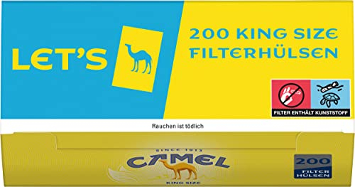 Gizeh 20104 Camel 200-10 x 200 Hülsen, Papier