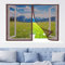 Magnetvorhang Fenster, 200 x 85 cm Insektenschutz, Insektenschutzgitter Terrassentür, vollmagnetisch, schließt automatisch für Alle Fenster, Braun