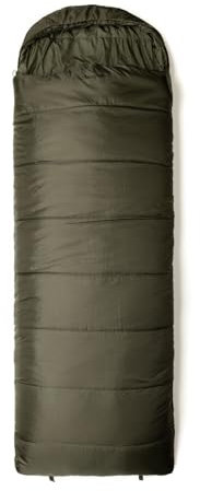 Snugpak Basecamp Ops Nautilus Schlafsack rechteckig Reißverschluss Links olivgrün